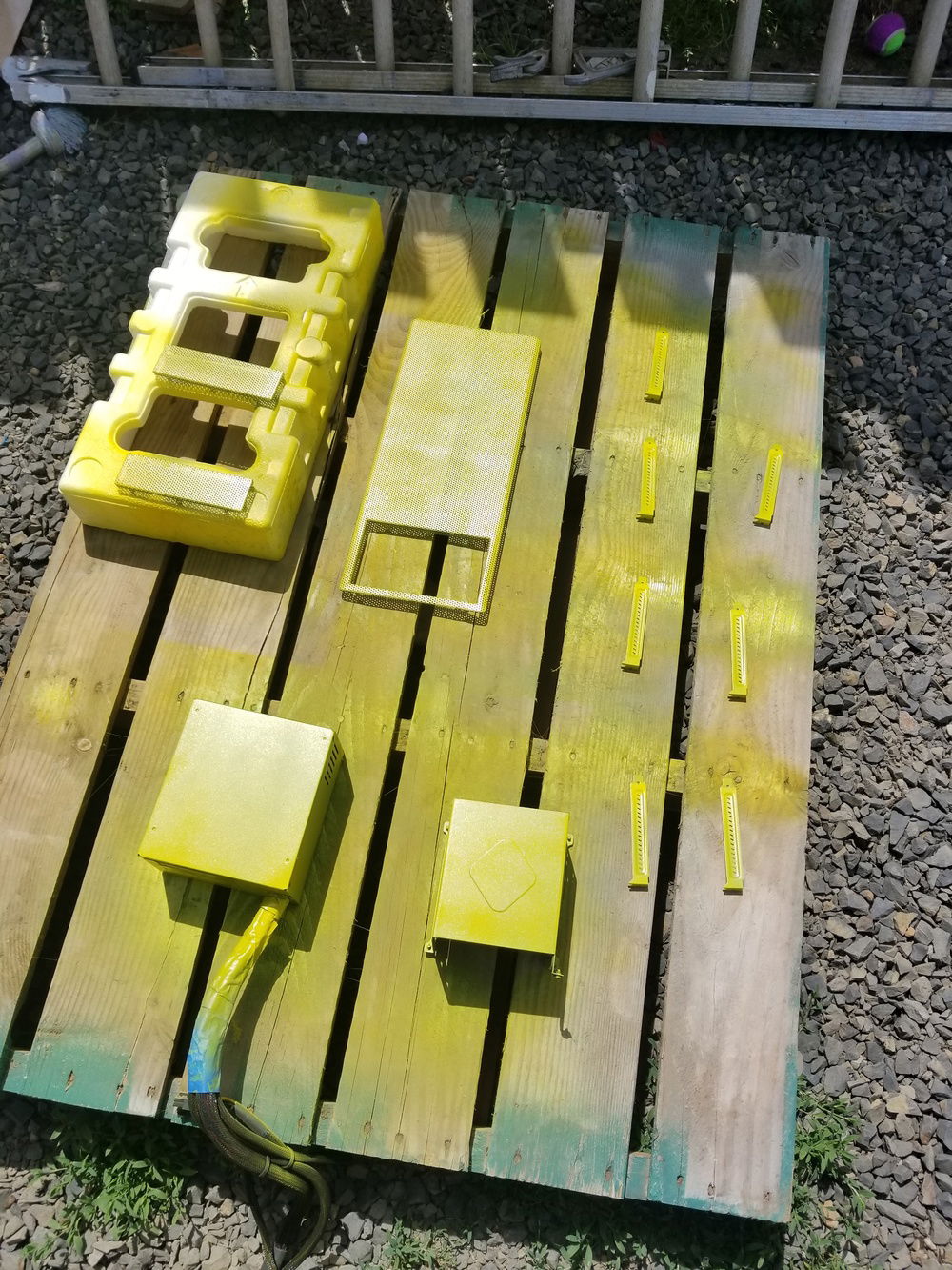 Painting all the parts