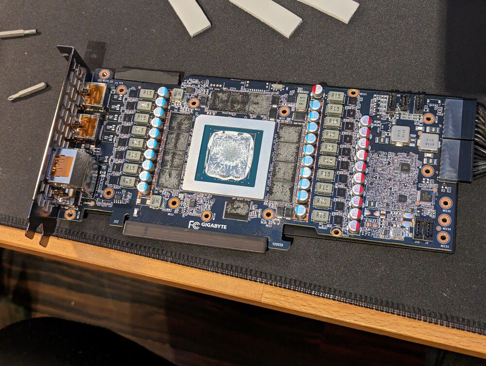 Dismounting the RTX 3090 Gaming OC