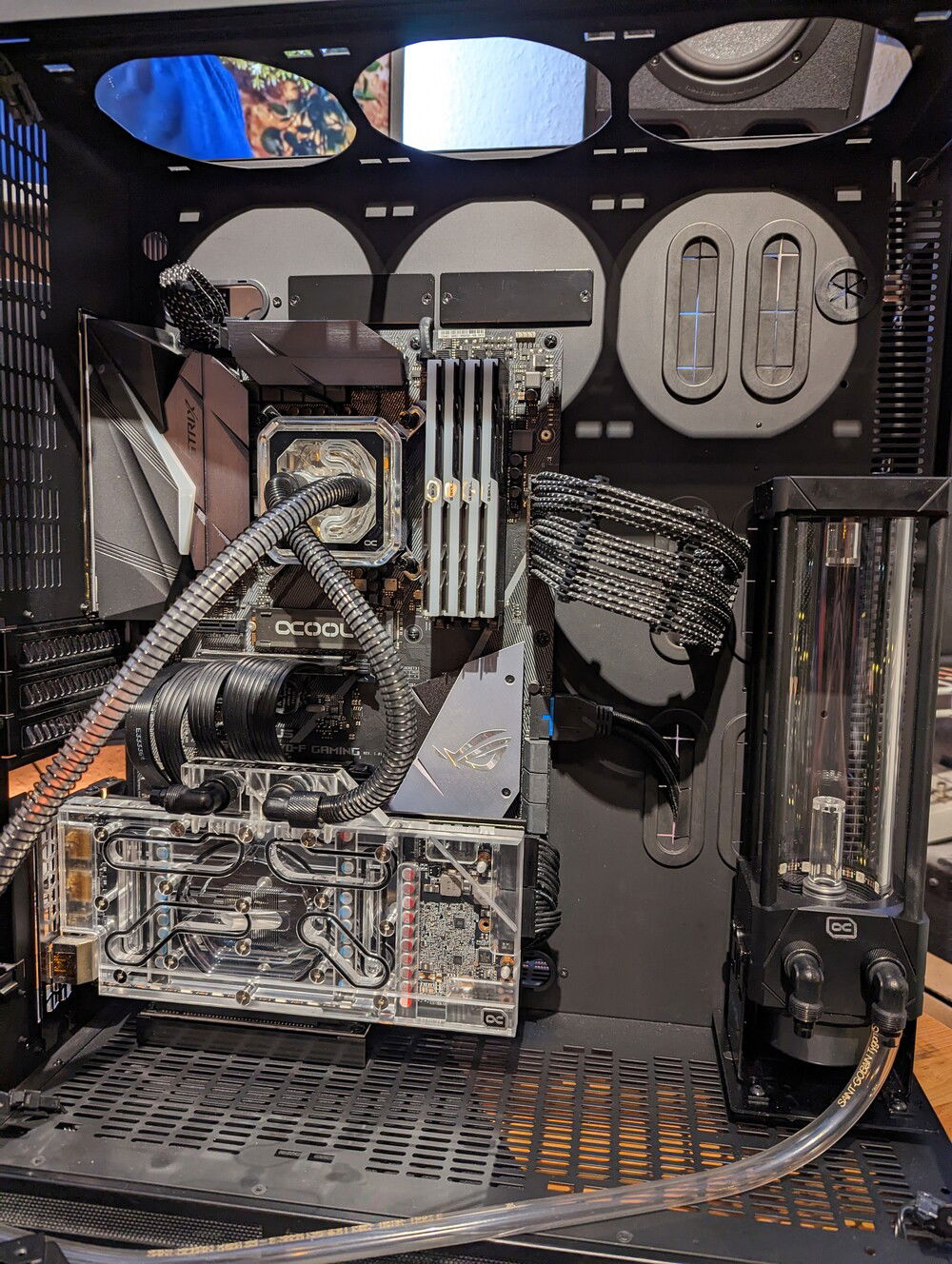 Waterblocks and pump/res combo going in