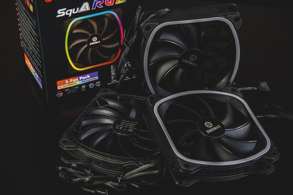 Enermax SquA RGB 120mm 3 Fan Set