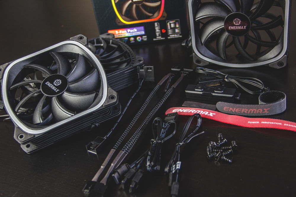 Enermax SquA RGB 120mm 3 Fan Set