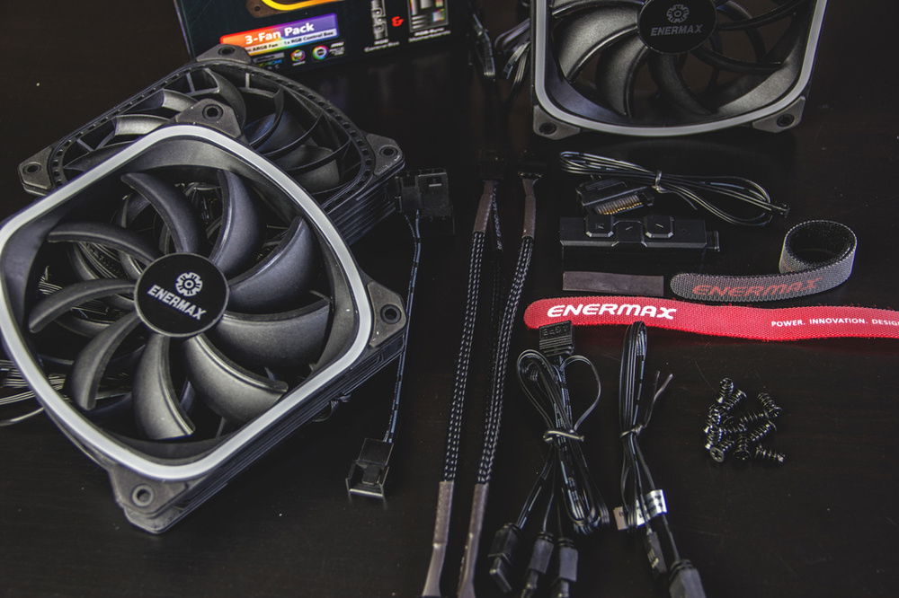 Enermax SquA RGB 120mm 3 Fan Set