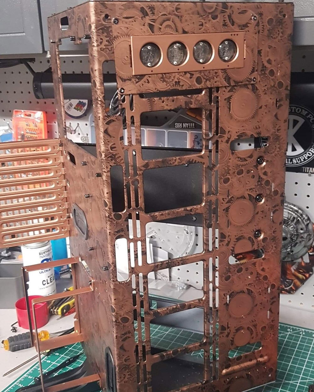 Authentic Nixie tube fan controller