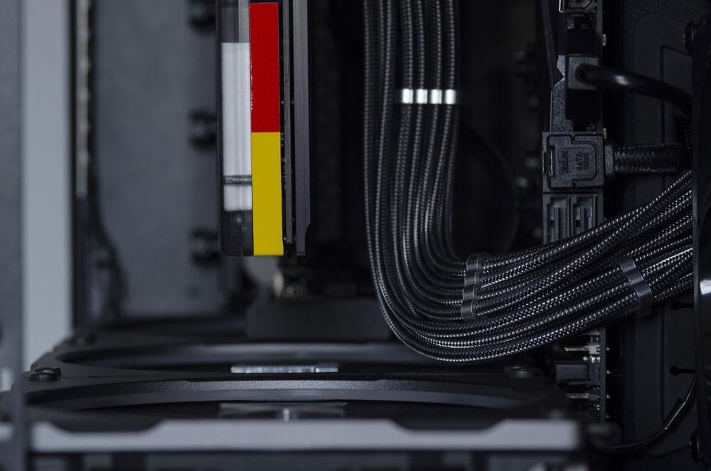 I used an acrylic pen to paint all of the PCB edges black.