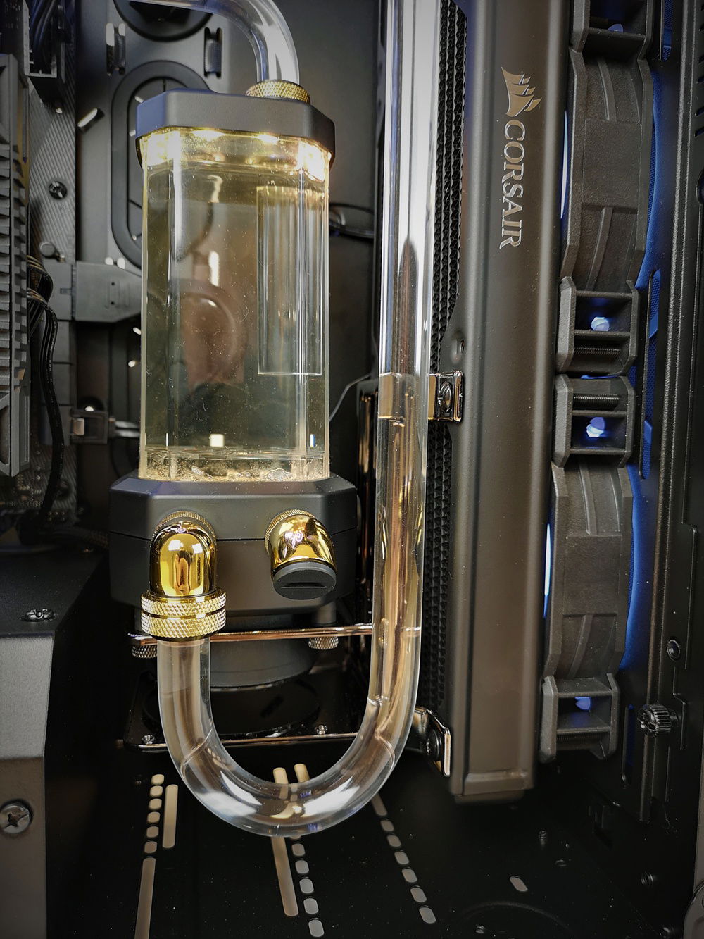 Hard tube bending & additional 45 degree fitting for bleeding purposes.