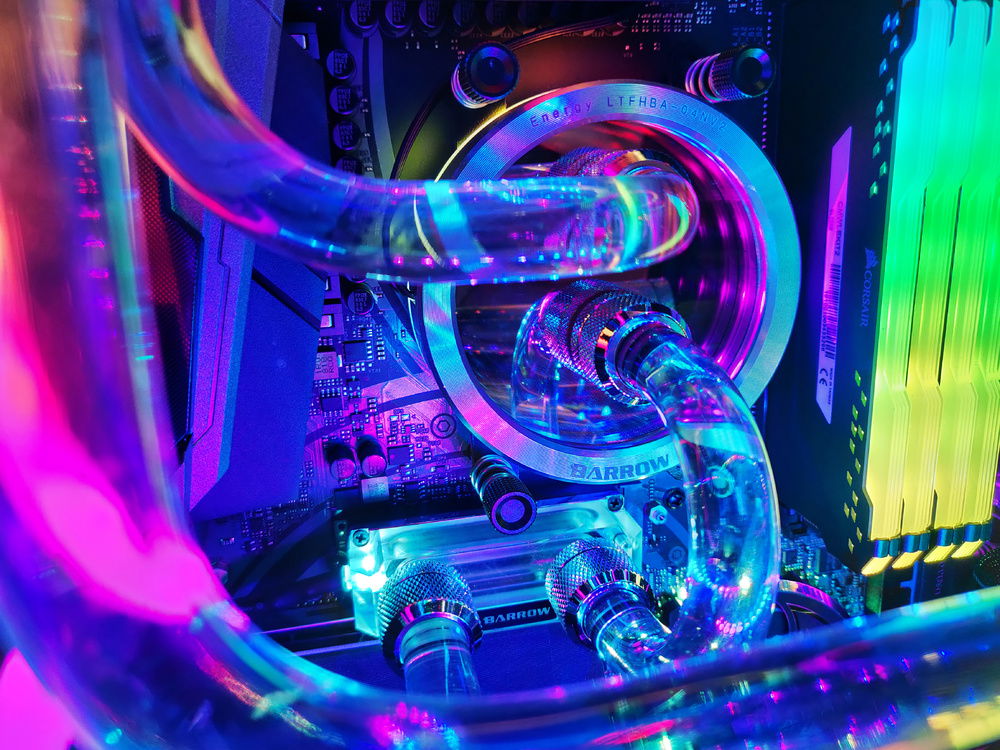 Infinite CPU block  & M.2 NVME Waterblock