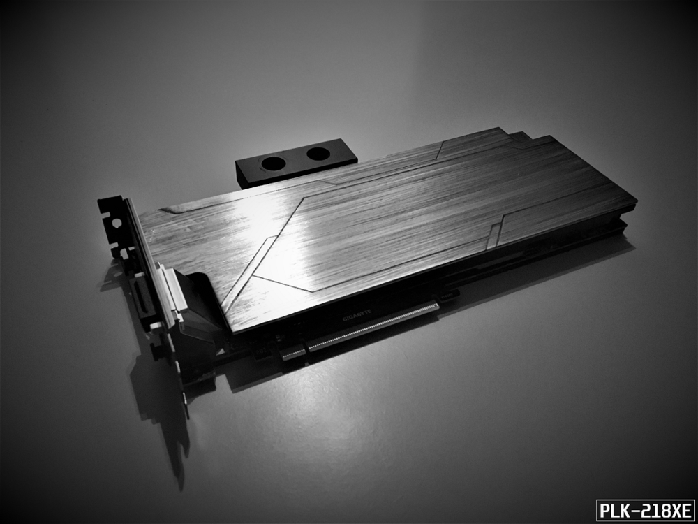 PLK-218XE - GPU WB assembled (front side)