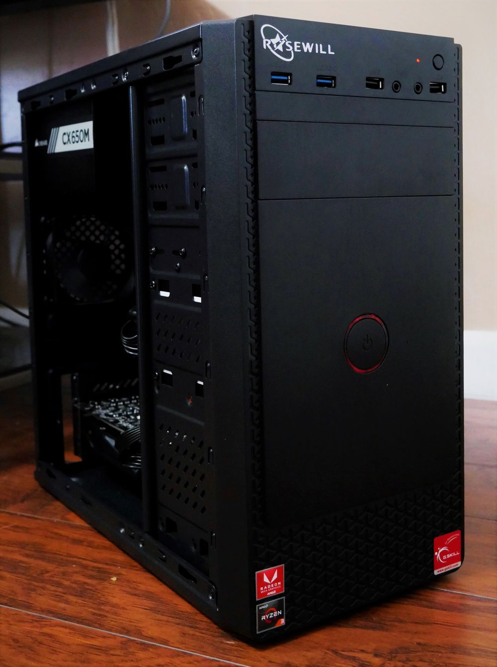 With the new red LED