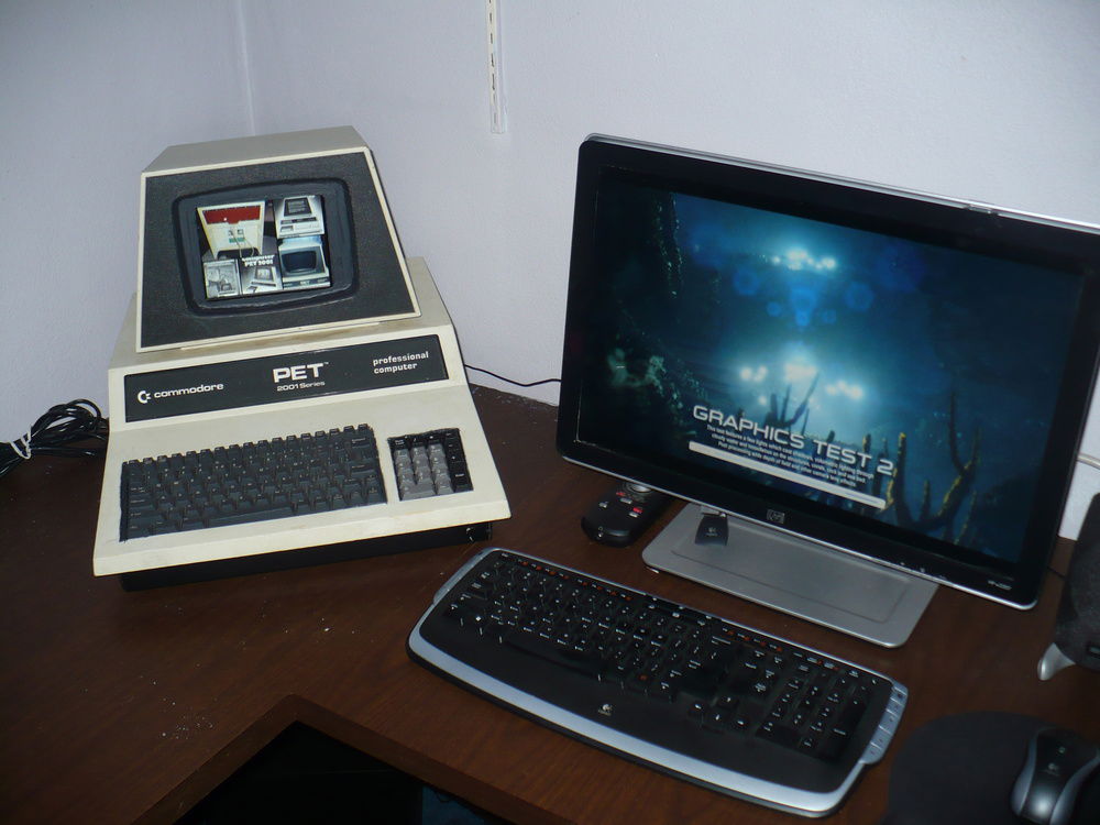 Completed with 27 inch HP LCD