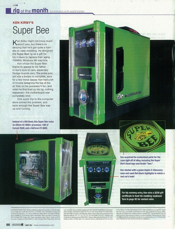 Appeared in Maximum PC