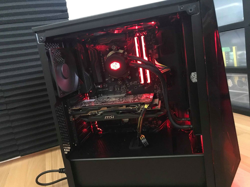 dans mon nouveau case