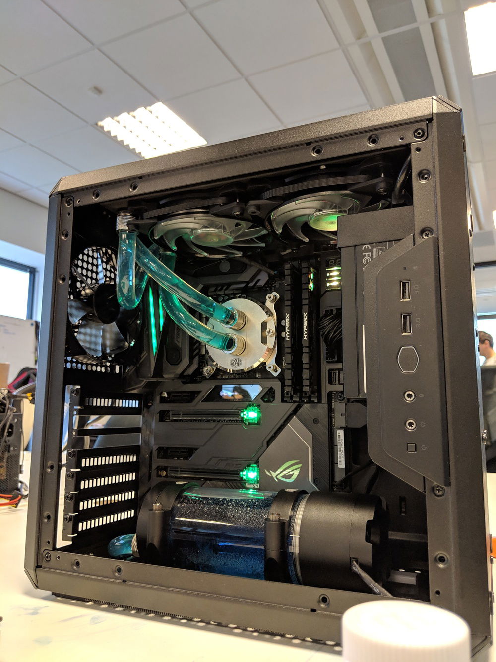 But here it is! ready to get the RGB treatment :D