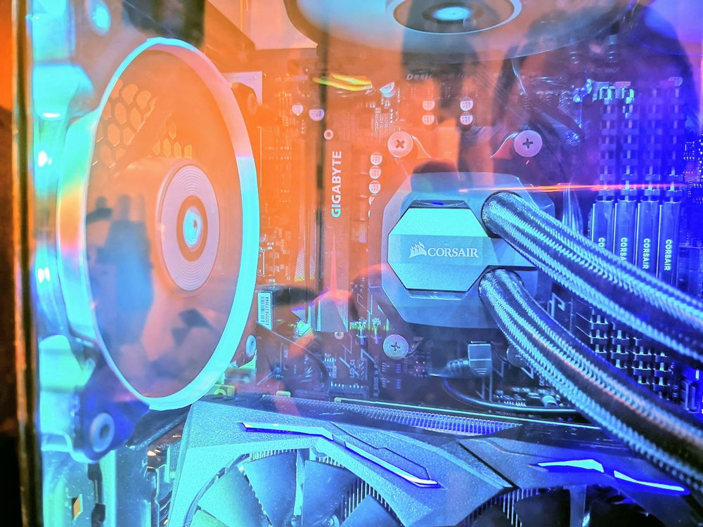 Artsy AIO shot cause I'm dead classy me.