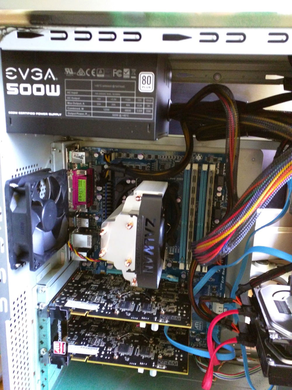 That cheapy air cooler was practically silent and did a great job!