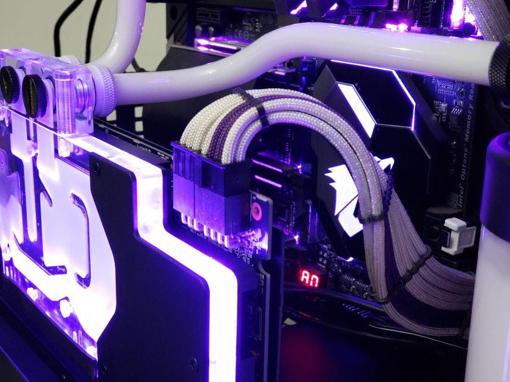 The extension cables I made were intentionally made bigger in areas to drape like cloth would.