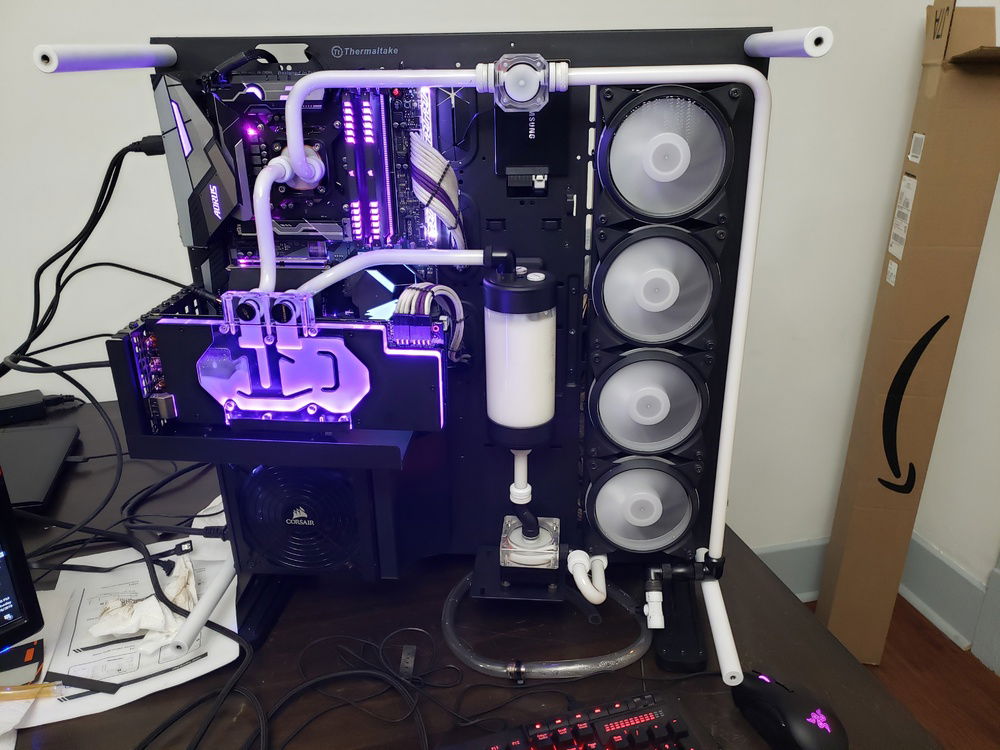 the fans were replaced for better Static pressure ones.