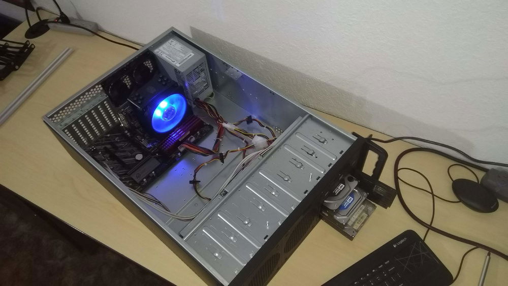 build was very simple