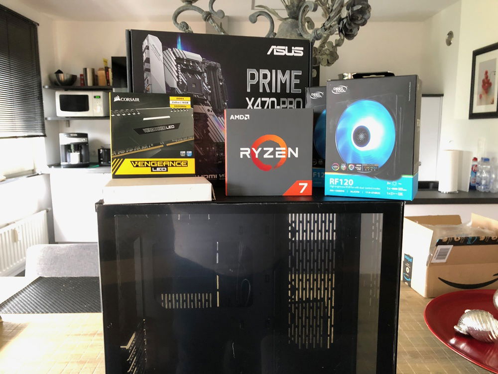 The new hardware for this build.