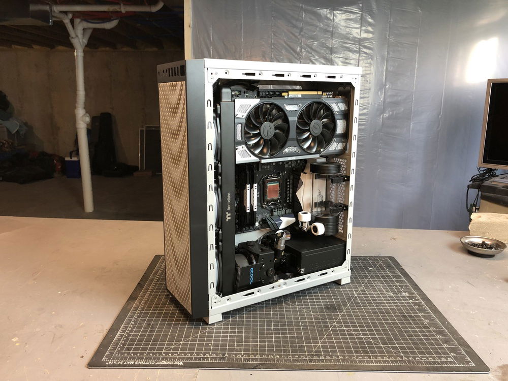 Here is a look at how much stuff I need to fit in here.