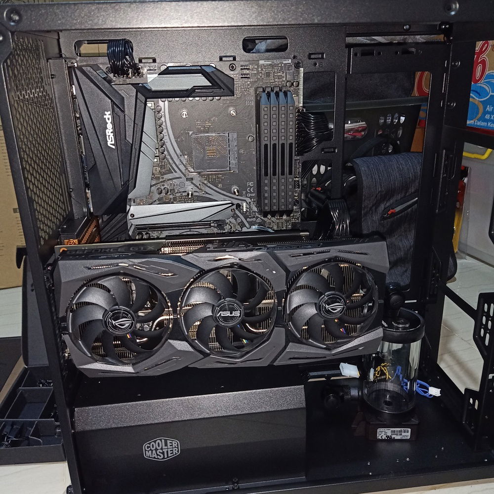 Test fitting the core component