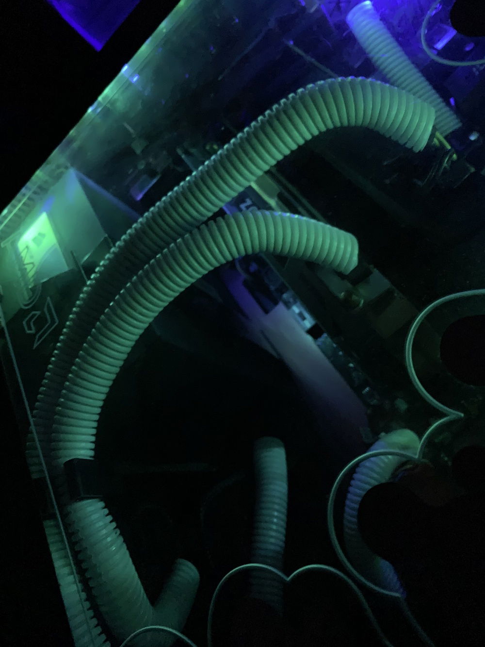 Cable managed/night shot