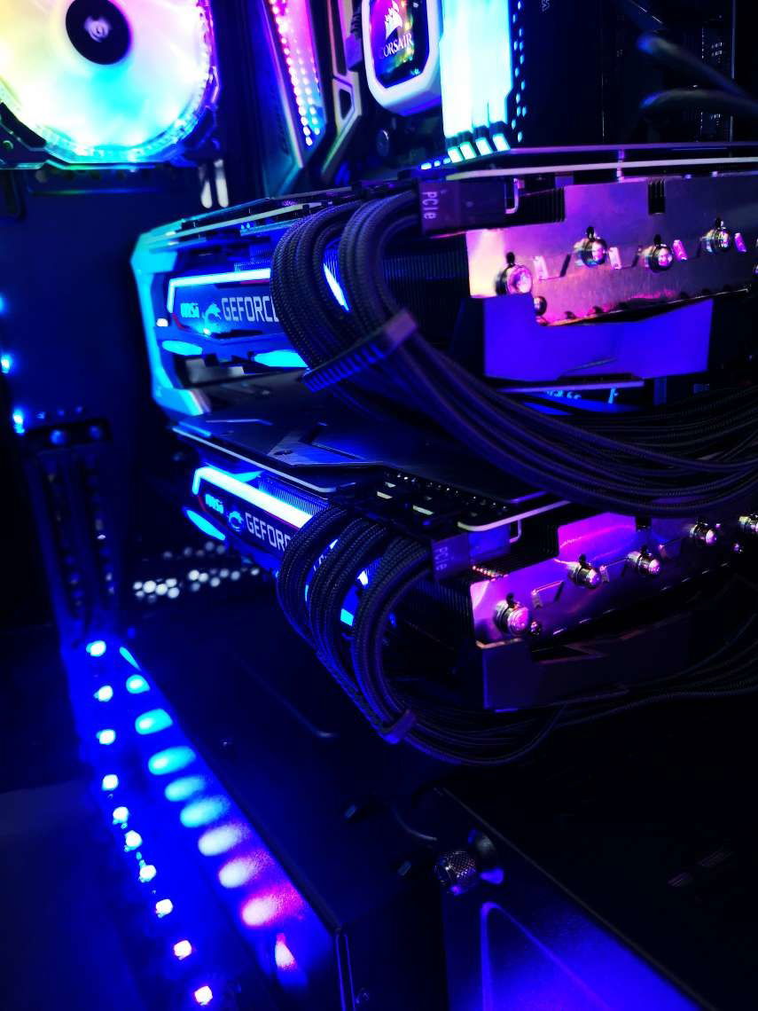 Individually sleeved cables