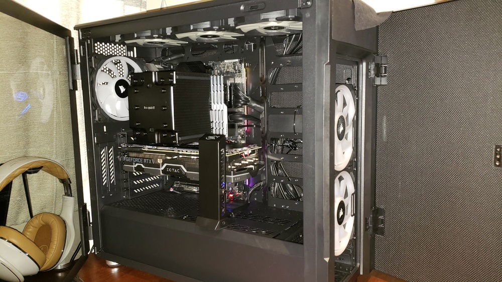 Inside overview with rgb off and cars takenout