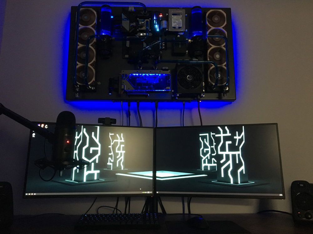 The view from The Chair.