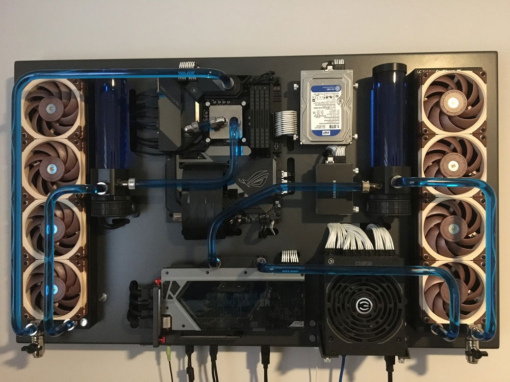 Lights on, Power off, so you can see the parts