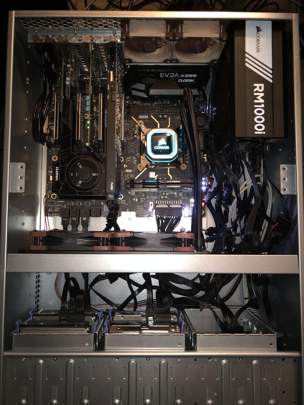 Initial build with the system running. December 2018.