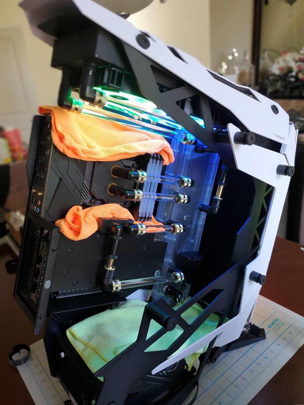 24 leak test started.