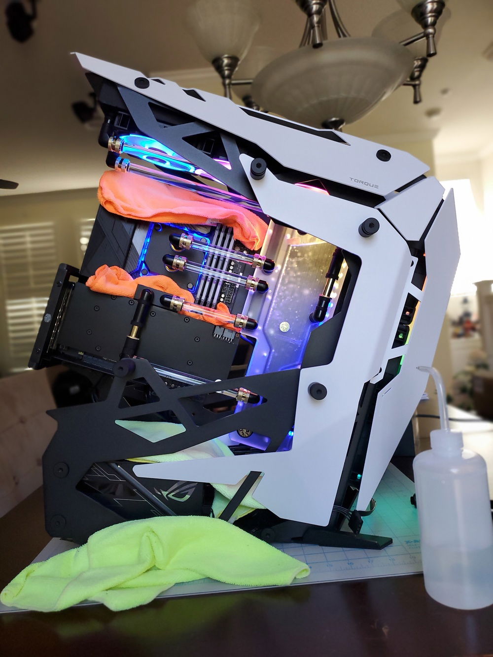 24 leak test started.