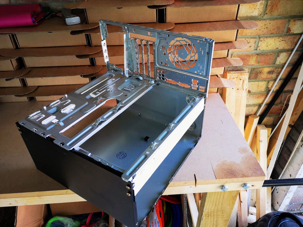 I laid out the try on top to see what it looked like.