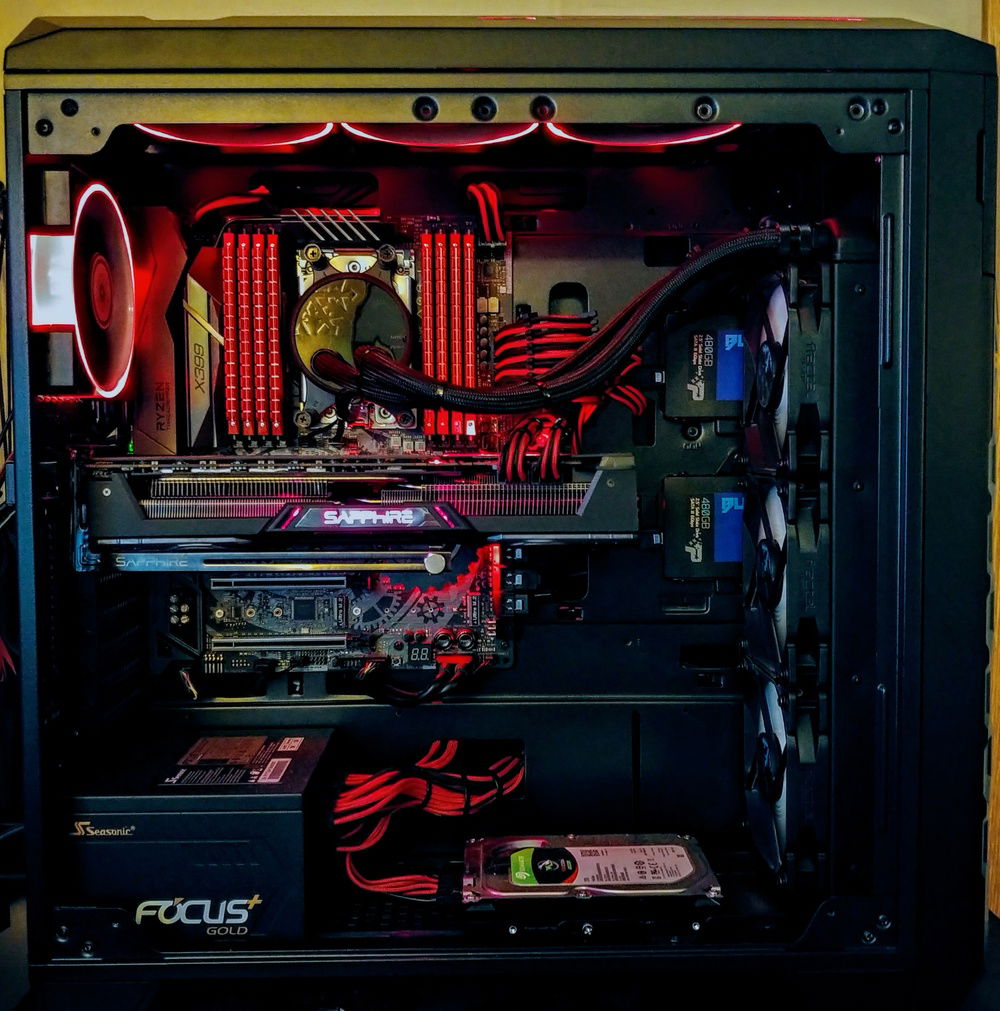 Changed the reference Vega 56 GPU to the Nitro+ series Vega 56