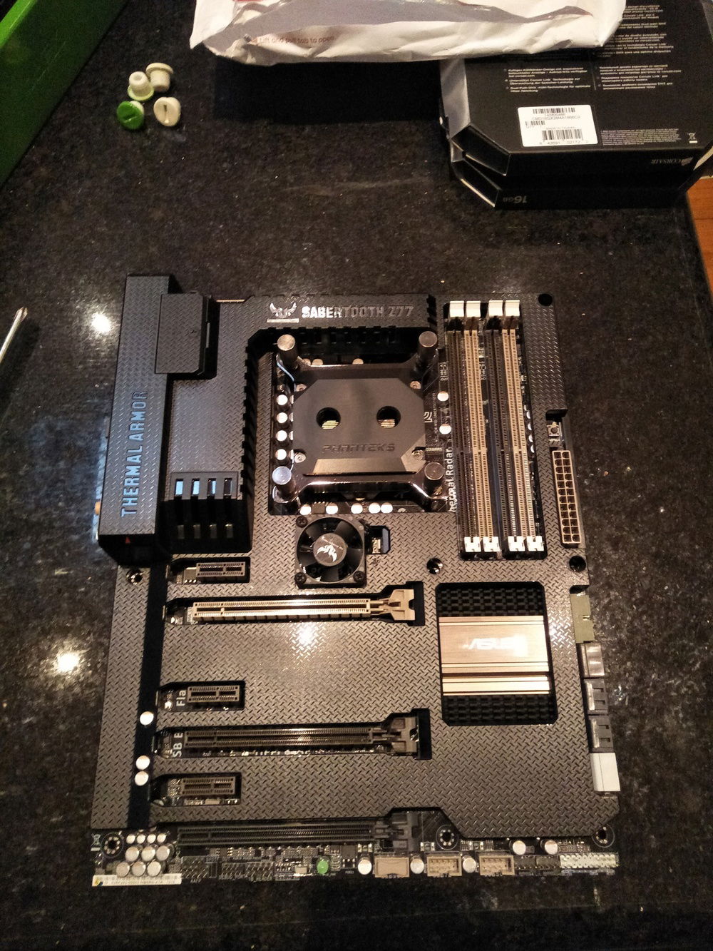 New block arrived.