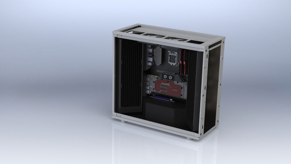 The CAD model of the build design that I have in mind :)