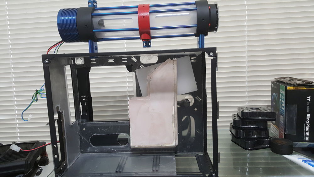 All interior panels cut to size and installed.