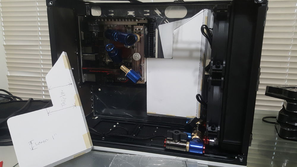 Prototyping the fan shroud.