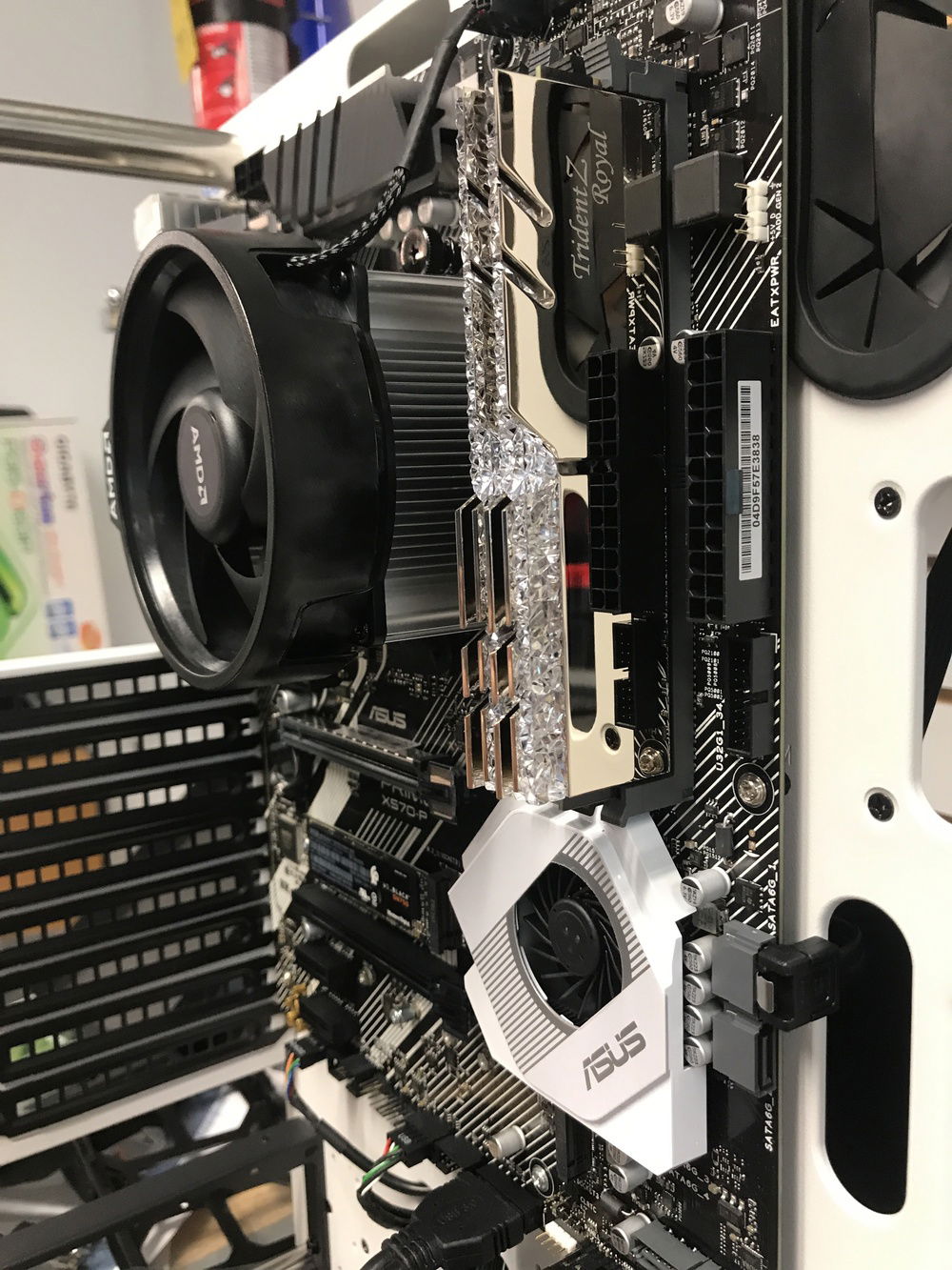 i could have saved a couple bucks, or spent the same amount for faster RAM, but Dat BLING YO!