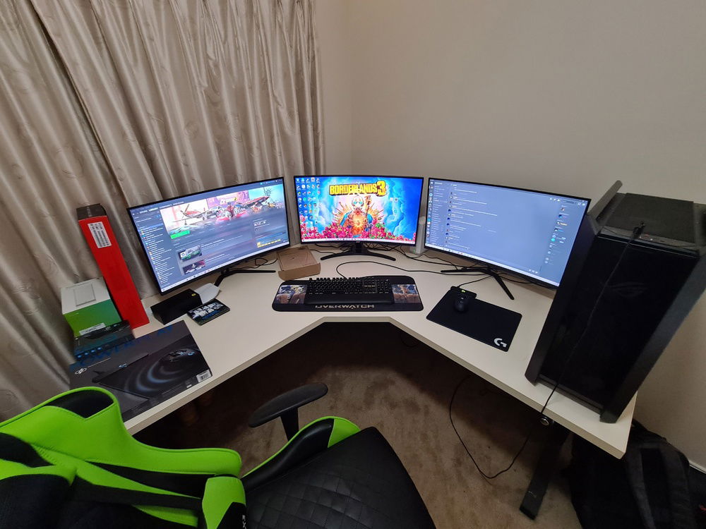 clean setup for once