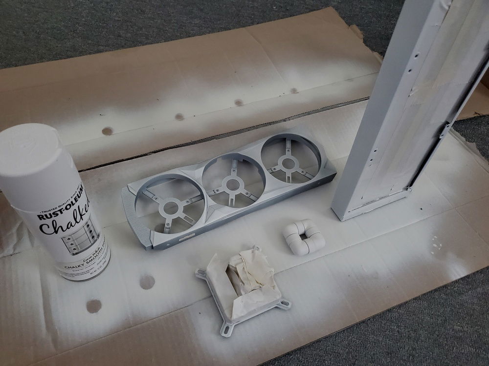 Professional painting booth