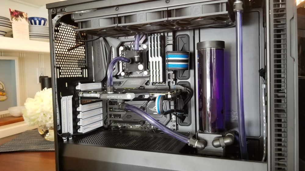 system dyed (this color was quickly removed because it doesn't match)