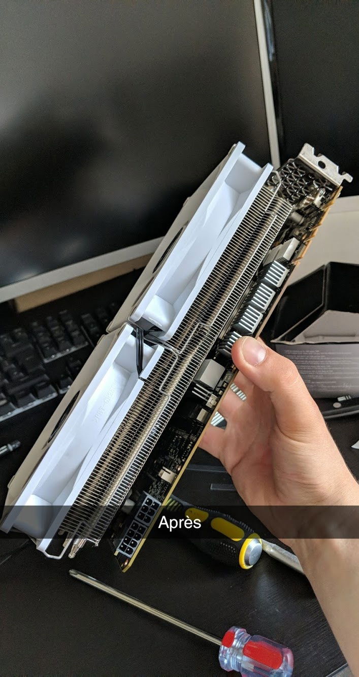 and here we go! temps stay nice and cool aroung 60C under load