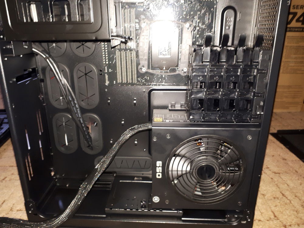 Setting up the "new case"