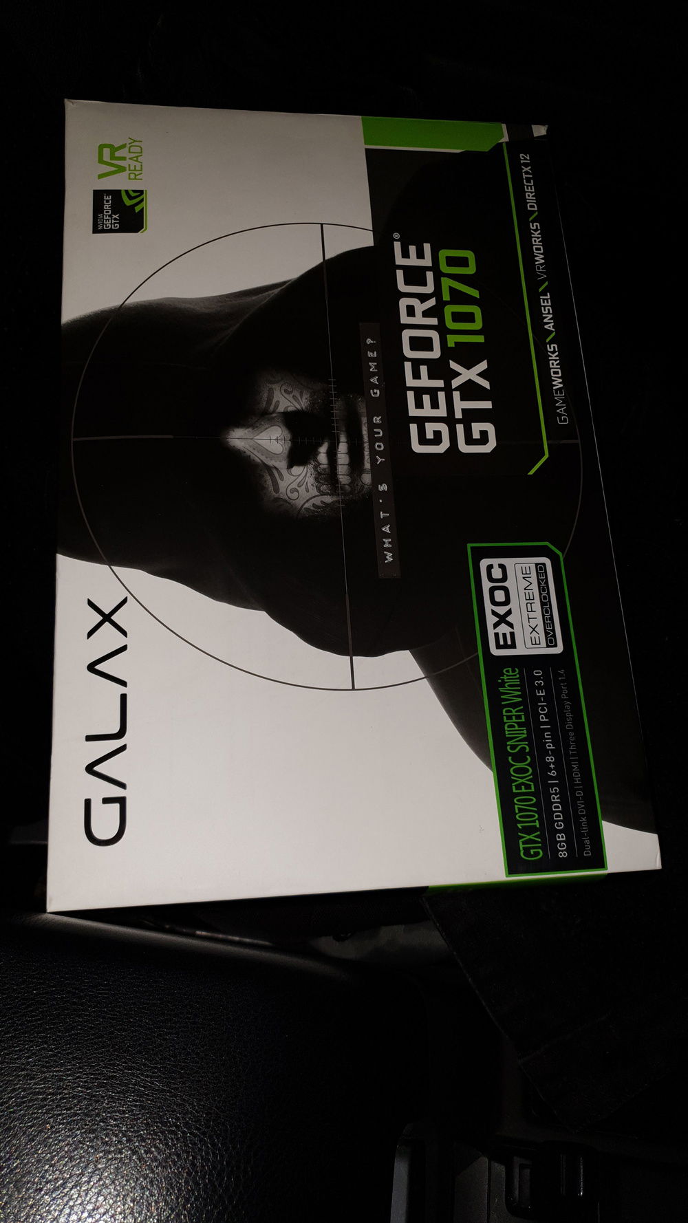 The first 1070 - A Galax EXOC White. Such a great GPU, really quiet and looks amazing.