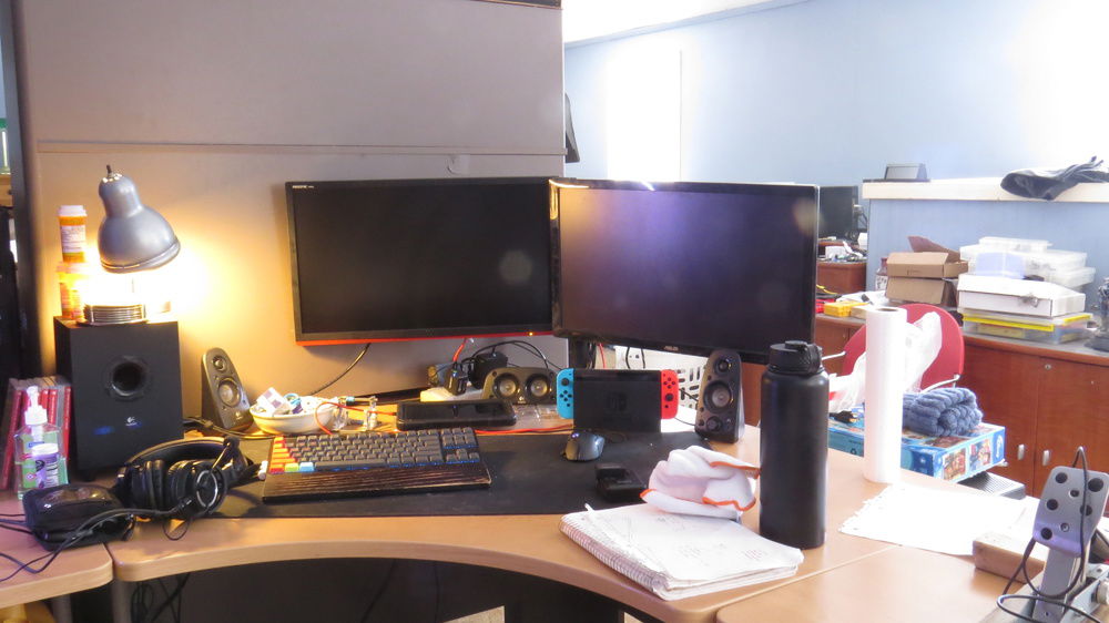 Monitor setup
AOC on left
Asus on right