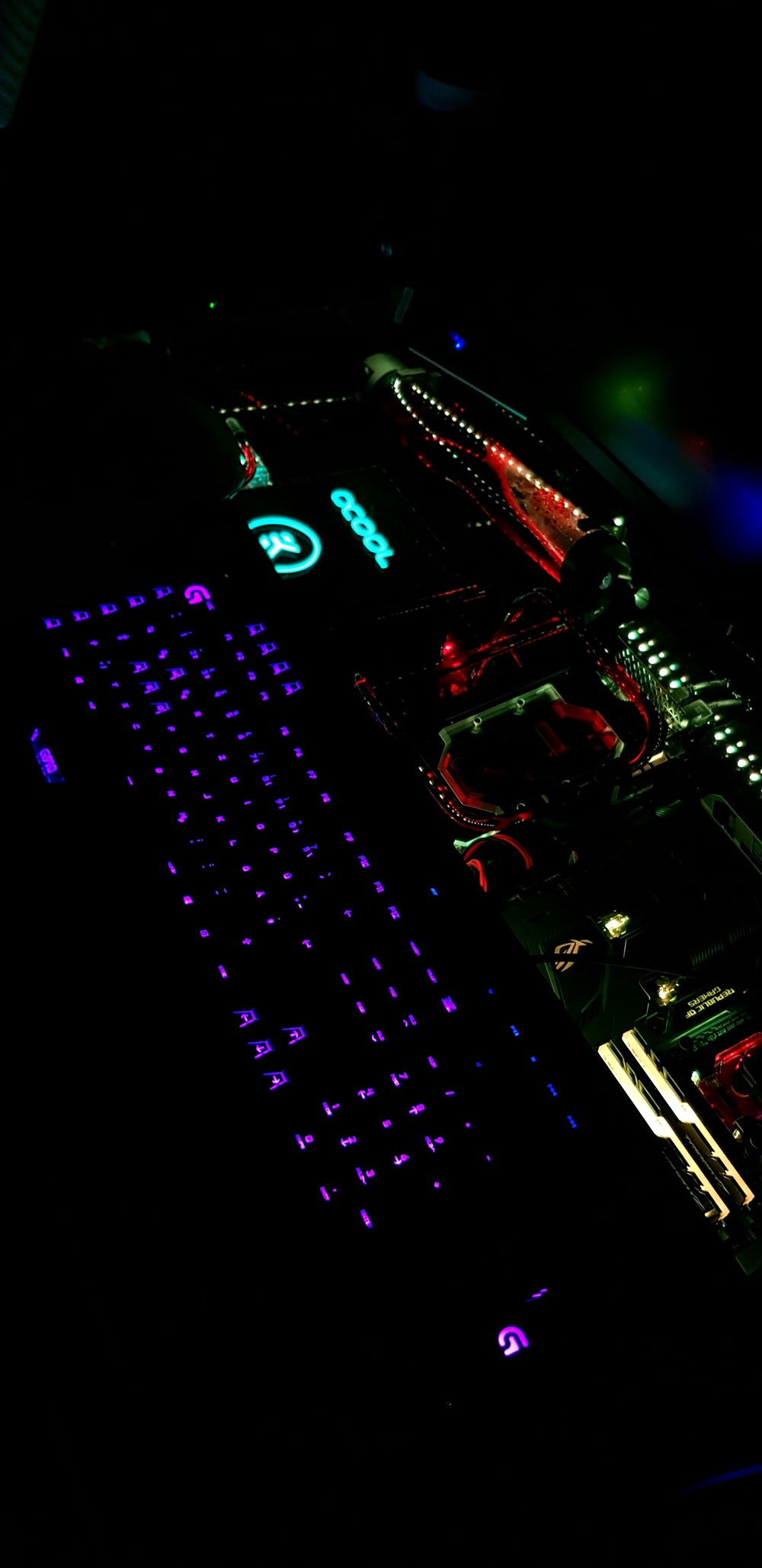 Now the water is blood red