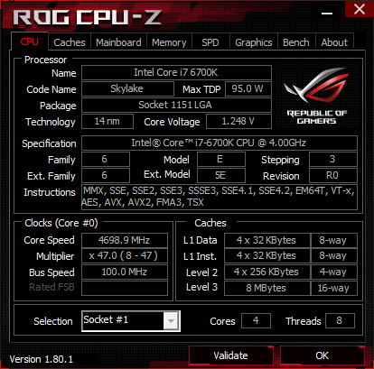 Temps are below 70°C on 1 hour test RealBench. Core Voltage is 1.230 before adaptive mode.