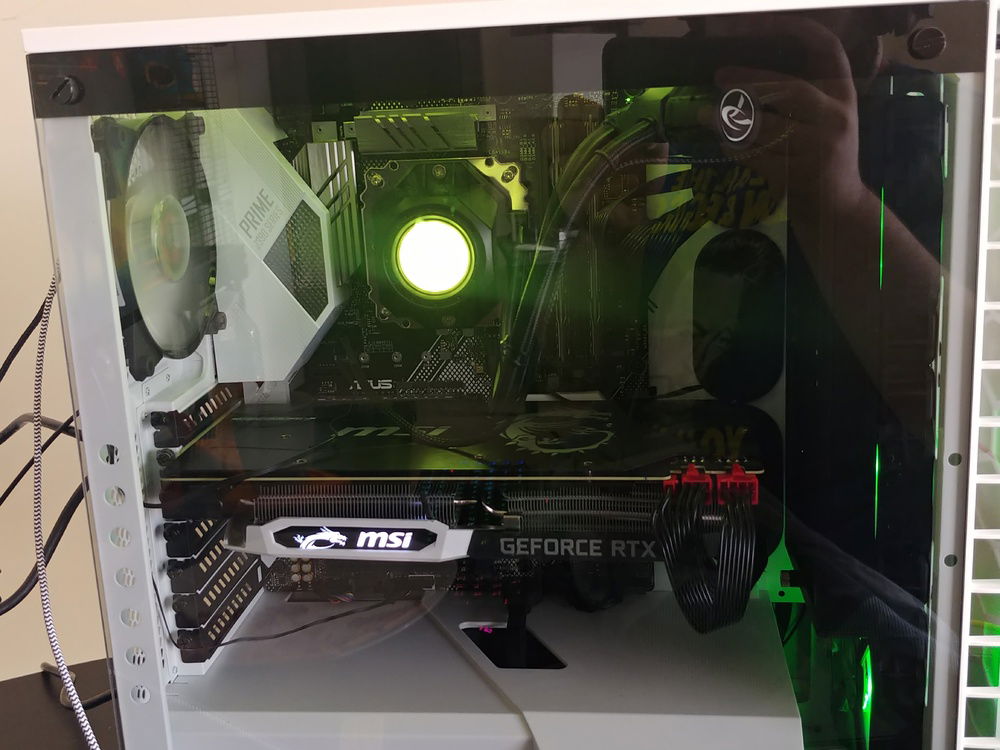 Added an AiO cooler.