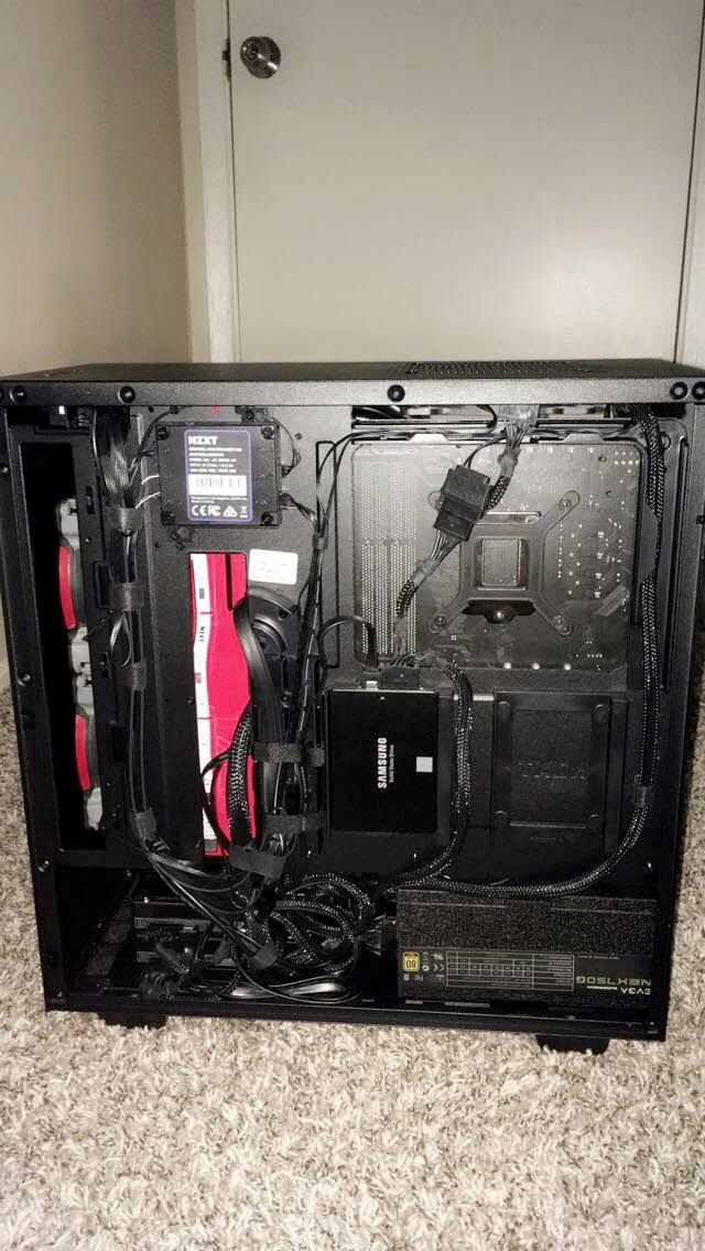 Some cable management